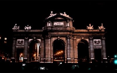 3d Mapping para conmemorar el 25º Aniversario de la caída del muro de Berlín